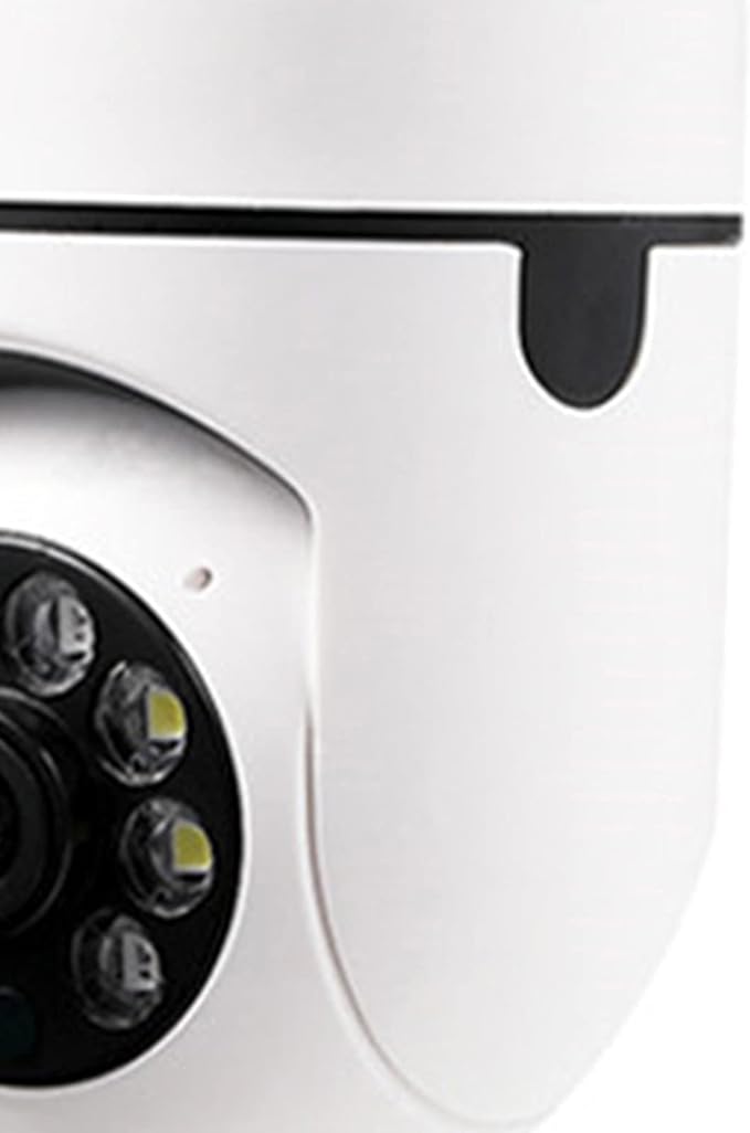 Home WiFi Camera Light Bulb IP Security Camera Wireless Night Network Surveillance Baby Monitor Dog Pet Camera Indoor 360 Eyes Night Vision Camera 1080P Home Security Camera/397