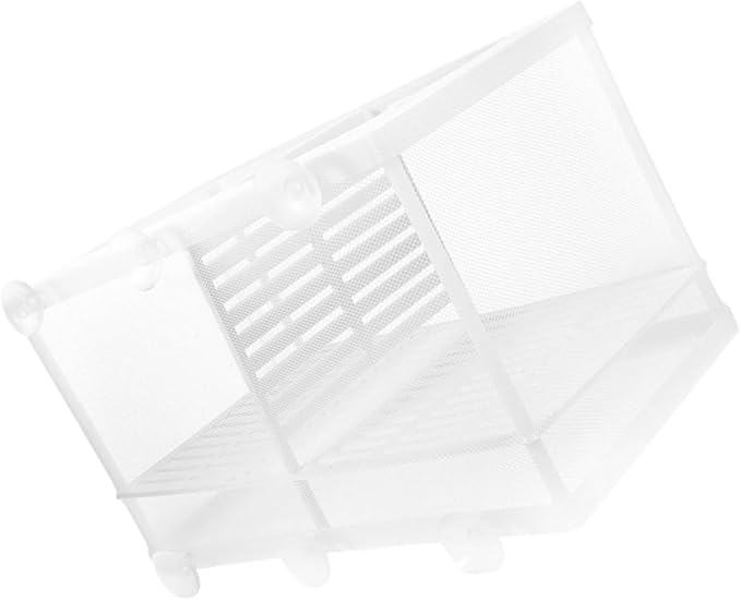 Aquarium Fish Breeding Box with Divider Fish Net for Fry Hatching Durable Separation Net Increases Survival Rate
