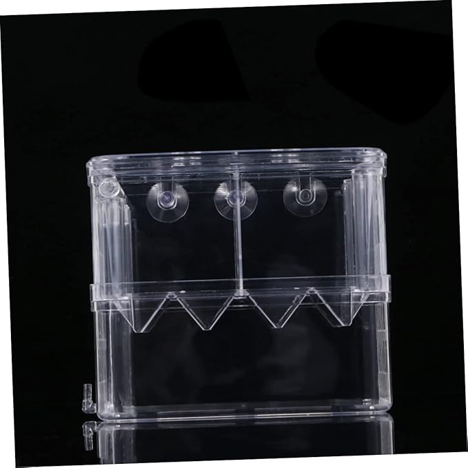 Housoutil Fish Breeding Tank Hatching Box Betta Fish Habitat Box for Aquarium Easy to Clean