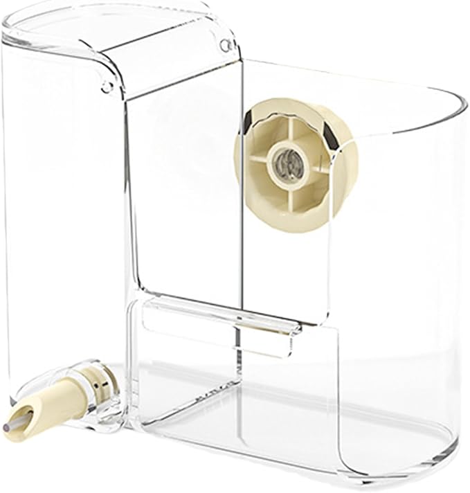 Adjustable Water Flows Bird Feeder and Dispenser for Small Pet Safe Easy Large Capacity Feeding Watering Supply Bird Feeding Watering Bowl
