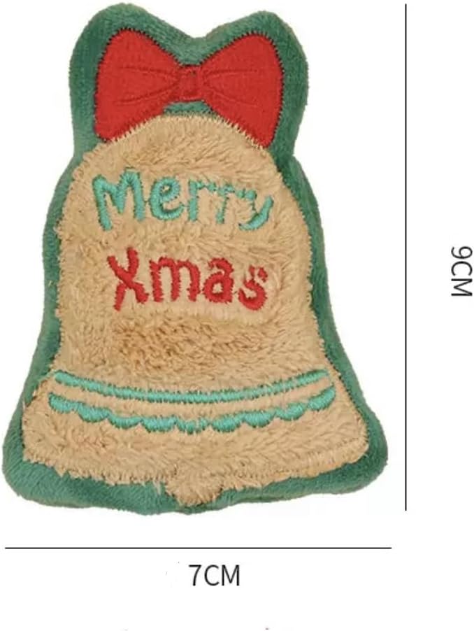 Catnip Toys for Cats 8 Packs Christmas Theme Plush Toys (Snowman, Fish, Mittens and Colorful Feathers) Soft and Durable Interactive Cat Toys for Indoor Cats