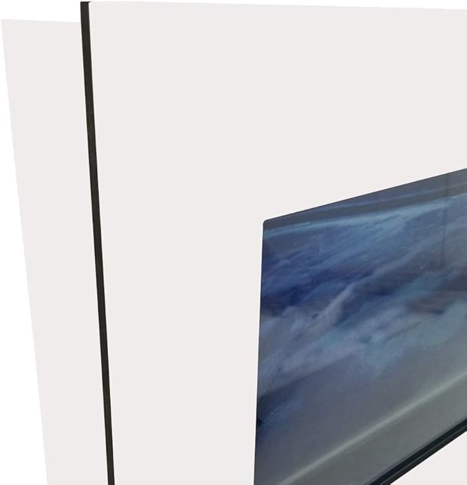 Aussie Aquariums AA-Skyline-MWHITE 2.0 Wall Mounted Aquarium, Matte White