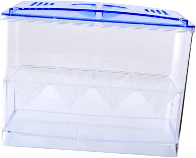 1pc Small Fish Breeding Tank Breathing Freestanding Self-Floating Isolation Box for Hatching and Incubation of Fish Fry
