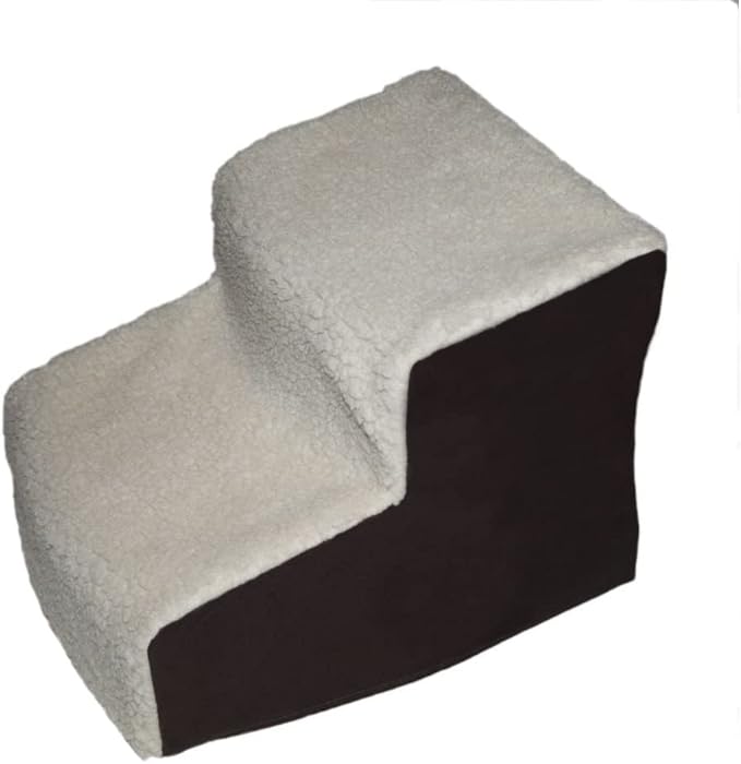 Pet Gear Easy Step II Deluxe Soft Pet Step in Oatmeal & Chocolate