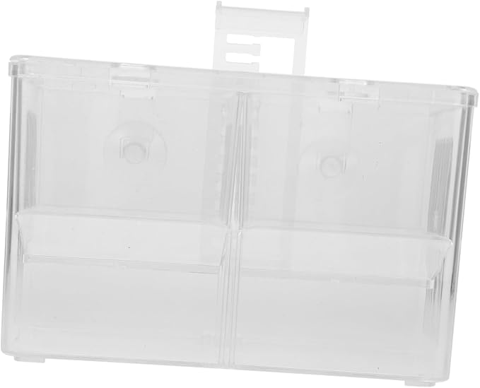 Toyvian Aquarium Fish Breeding Box Isolation Incubator for Fish Tank with Mesh Divider Easy to Install Hatchery for Fry Shrimp and Nursery