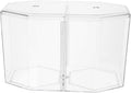 BESPORTBLE Fish Breeding Box Cups Transparent Divider Tank for Guppies Bettas Clownfish Safe Hatchery for Fry Isolation and Increased Survival Rate