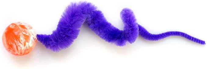 Dezi & Roo Wiggly Ball - 3pk - Fun Cat Toys - Toy Balls for Indoor Cats - Designed by a Feline Vet - Made in USA…