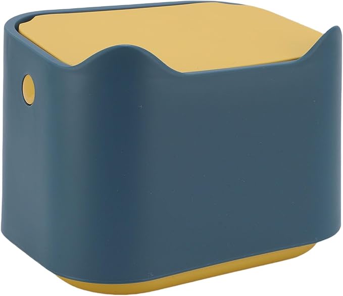 Fabater Cat Litter Trash Can, Airtight Odor Control Press Seal Lid Cat Litter Disposal Bin, Compact Storage Container with Press Type Lid for Home Pet Waste Disposal