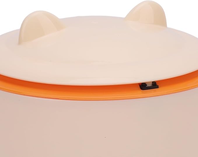 CHICIRIS Cat Litter Trash Can, Press Type Lid, High Strength PP Material, Multifunctional Garbage Bin for Cat Litter Disposal, Space Saving and Convenient Household Waste Trash Can