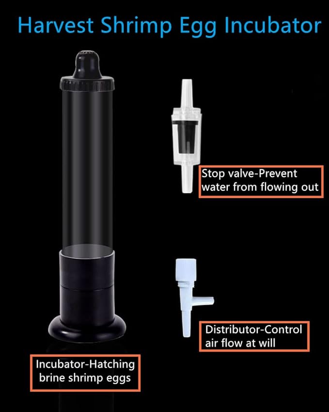 380ml Brine Shrimp Eggs Incubator Plastic Aquarium Artemia Eggs Hatchery Kit Fish Shrimp Breeding Hatcher