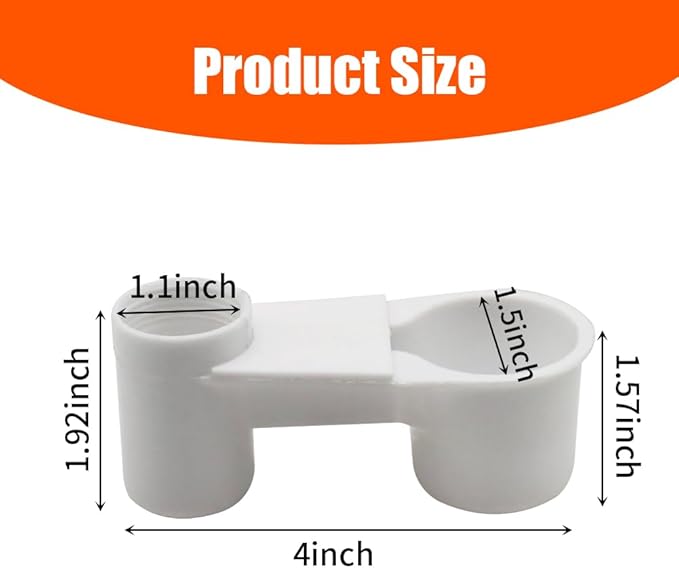 12Pcs Automatic Bird Drinker Feeder Plastic Soda Pop Water Bottle Cup or Pigeons Parrot Chicken Feeder Poultry Cage Cup Supplies (White)