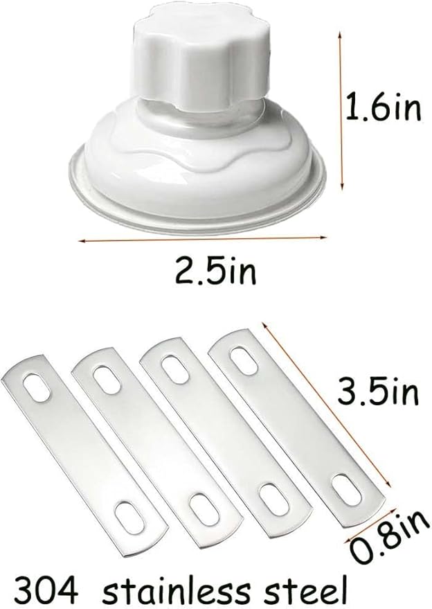 8 Pack Suction Cup Accessory Sets for Bird Perches Bird Stand Sticks Stand Toy Wood Platform for Parrot Parakeet Cockatiel Budgie Suction Cup for Window Bath Shower Car Travel Wall Outdoor Indoor