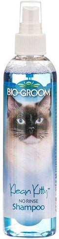 Bio-Groom Klean Kitty Waterless Shampoo for Cats – No-Rinse Formula, Kitten & Pet Grooming Spray, Cruelty-Free, Made in USA, 8 fl oz (1-Pack)