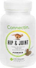 InClover Connectin Natural Hip & Joint Supplement for Cats with Glucosamine, Chondroitin & Hyaluronic Acid - Powder for Dog Mobility, Comfort & Active Lifestyle Support, 3.2oz
