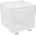 Aquarium Breeder Box with Suction Cups Partition Design Detachable Isolation Hatchery for Fish Fry Tank Breeding(S)