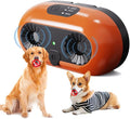 Ultrasonic Dog Bark Deterrent Devices,Anti Barking Device,Dog Barking Silencer,3 Modes Anti Dog Barking Device,Waterproof,Bark Box Indoor Outdoor for Dogs Training & Behavior Aid,Yellow