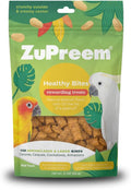 ZuPreem Healthy Bites, Rewarding Bird Treat, Medium/Large to Large Birds, No Artificial Flavors or Preservatives, Treat for Conures, Caiques, Cockatoos, and Amazons, 3oz