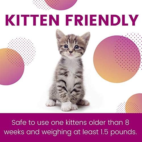 ZoGuard Plus Flea and Tick Prevention for Cats, Over 1.5 lbs (3 Dose)