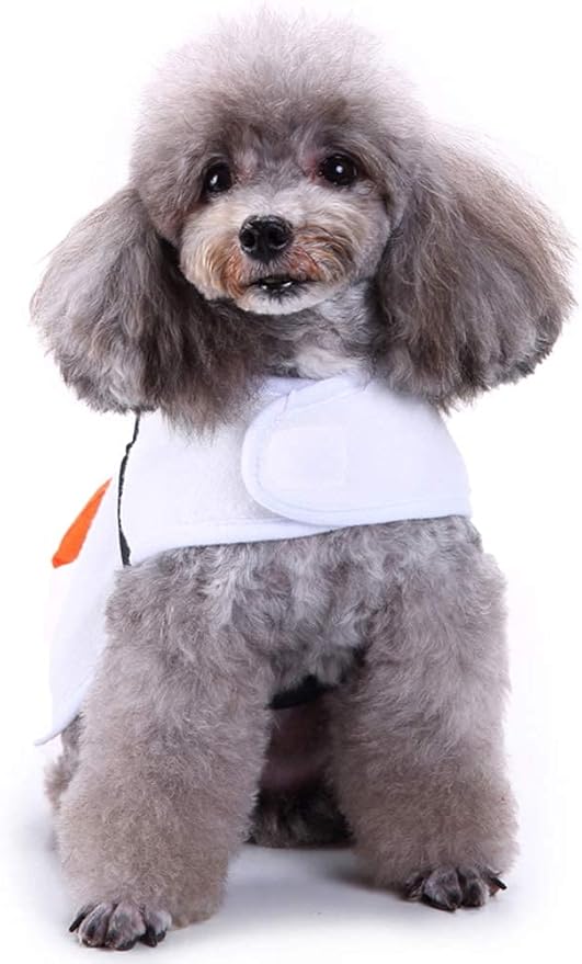 Halloween Fancy Fleece Dogs Cats Warm Costumes Coat Shrimp Sushi for Teddy, Pug, Chihuahua, Shih Tzu, Yorkshire Terriers, Papillon V-Sushi XS