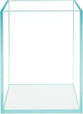 Nano Tall Rimless Frameless Extra Clear Glass Aquarium, Low Iron Glass Tank, 5mm Glass, White Leveling Mat Included, w/Lids Options