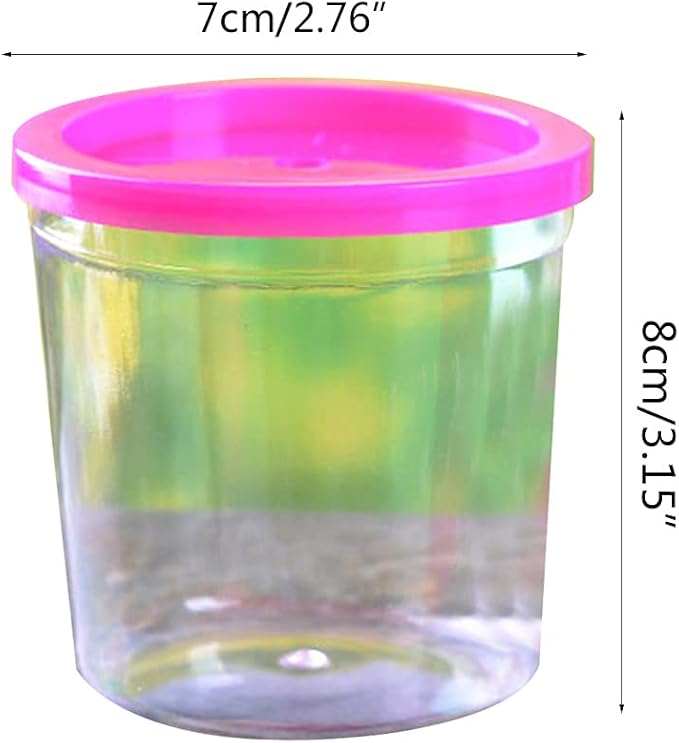 Portable Fish for Tank Aquarium Transparent Keeper Fishbowl for Turtle Betta Jellyfish Starter Kit Portable Tank for Traveling