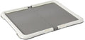 Amazon Basics Dog Training Pad Holder with Secured Latches, Extra Thick and Non-Slip Base, Recycled Plastic, 28 x 34 inch, Large, White and Charcoal