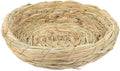 Woven Straw Bird Nest Breeding Nest for Small Animals 8.26X8.26X2.36In Handcrafted Birdcage Accessory for Doves Pigeons Parrots Rabbits with Removable Easy-Clean Design
