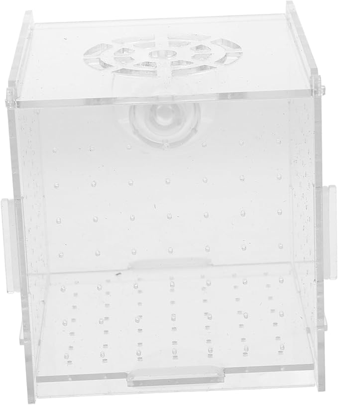 Milisten Breeder Box for Fish Tank Transparent Acrylic Isolation Box Aquarium Fish Breeding Trap