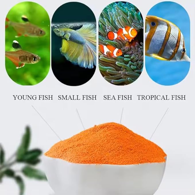 Decapsulated Brine Shrimp Eggs (Non-Hatching) - High Protein Natural Food for Fish, Fry, Corals, Freshwater & Marine Tanks - 100% Natural Artemia Nauplii (2.82 OZ (80 gram))