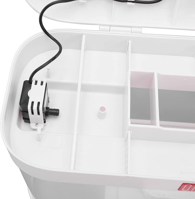 Smart Aquarium Kit, Indoor Aquarium Tank with Filter LED Lighting and Filtration, USB Sesktop Mini Aquarium Fish Tank for Home