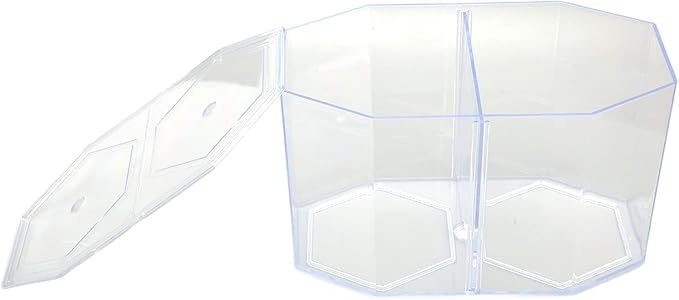 Aquarium Fish Breeder Isolation Box - Multipurpose Transparent Octagonal Acrylic Hatching Incubator for Breeding