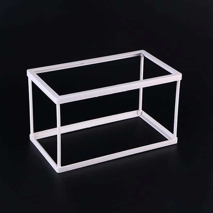 balacoo Fish Isolation Box for Aquarium with Suction Cups Large Size Fish Breeder Net Hatchery Incubator 10.23X5.9X5.9 Inch Separator for Tank Nursery