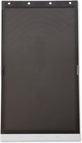 Amazon Basics Dog Cat Door Replacement Flap, Large, 16.9’’ x 9.6’’ x 0.83’’, White and Grey