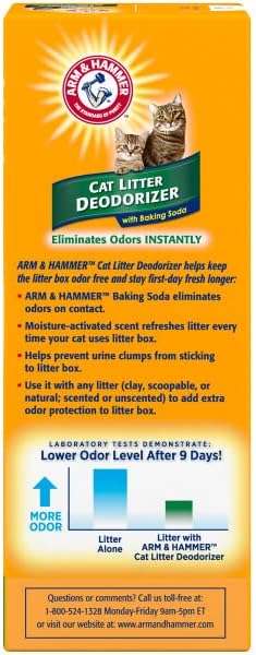 ARM & Hammer Cat Litter Deodorizer-Super Size Pack-30 oz Pack of 4