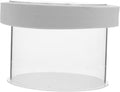 BESPORTBLE Floating Fish Isolation Box Durable Acrylic Aquarium Breeding Box for Fish Hatchery Easy to Clean and Use No Suction Cups Required Transparent Design for Observation