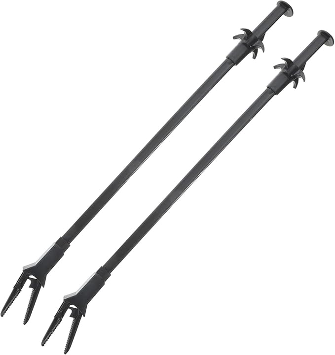 4pcs Cleaning Tweezers for Aquarium Portable Fish Tank Planting Clips Ergonomic Waterweed Feeding Tool Aquatic Plant Tong for Easy Aquarium Maintenance