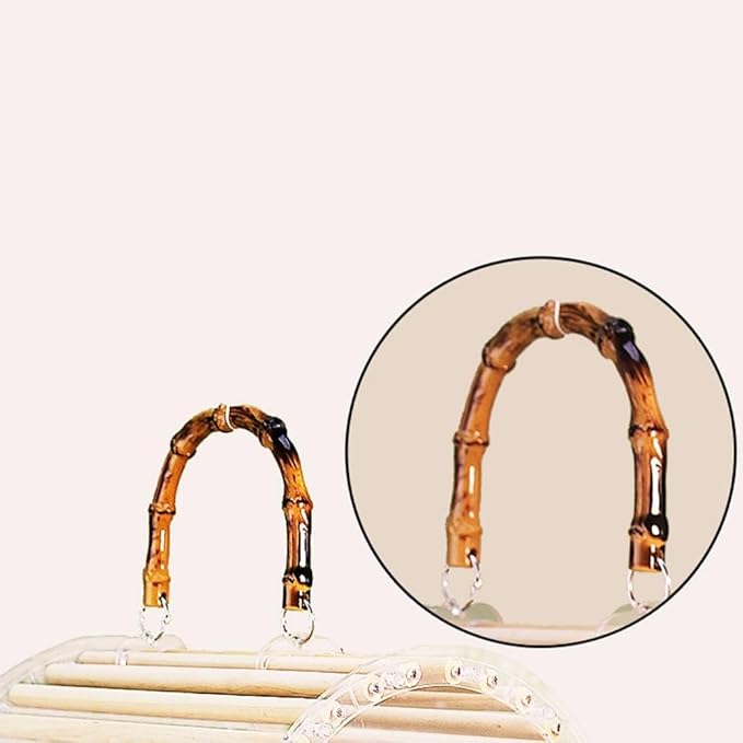 Birdcage Flat Top Acrylic Bird Cage Portable Breathable Ornamental Outdoor Bird Cage Easy to Clean and Assemble(Small)