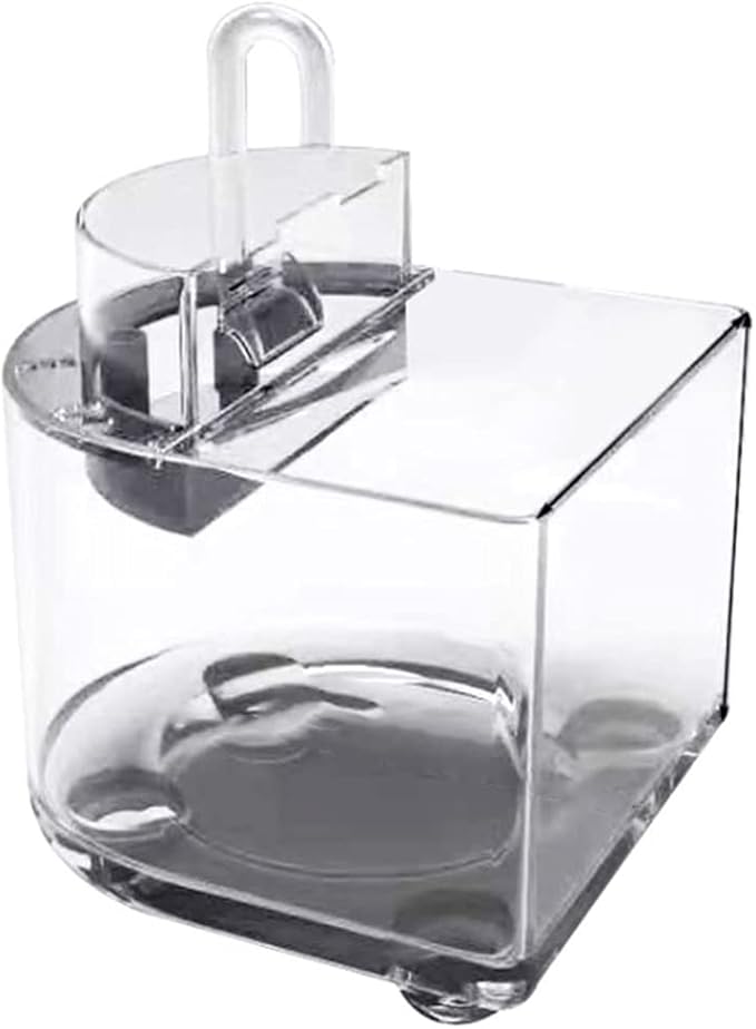 Small Betta Fish for Acrylic Desktop Fish Bowls Self-Circulation Filtration Aquariums with Filter Cotto