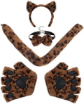 Himine Cat Cosplay Costume With Ears, Tail, Paws, Bow Tie