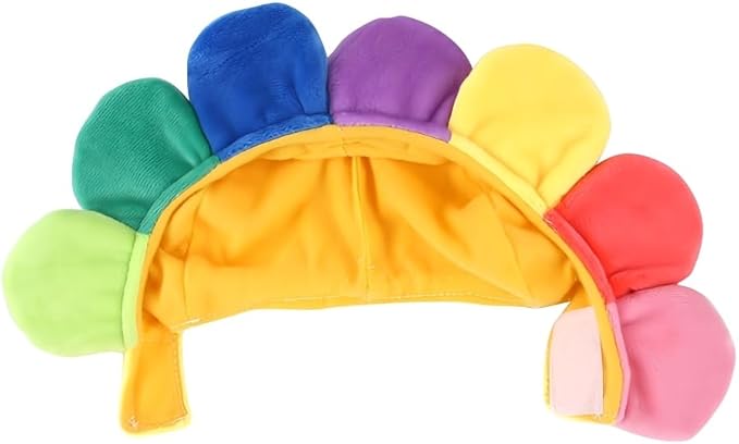 2 Pcs Halloween Cat Adorable Costume Funny Cat Hat for Pets and Small Dogs Party Costume Accessory Headwear(Sunflower, Banana)