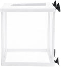 SagaSave Fish Breeder Box, Plastic Frame Hatching Box Separation Net Breeding Box with Suction Cup for Aquarium (Small Size)
