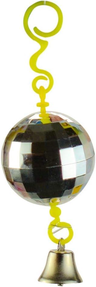 JW Pet Company Activitoy Disco Ball Small Bird Toy, Colors Vary (Pack of 2)