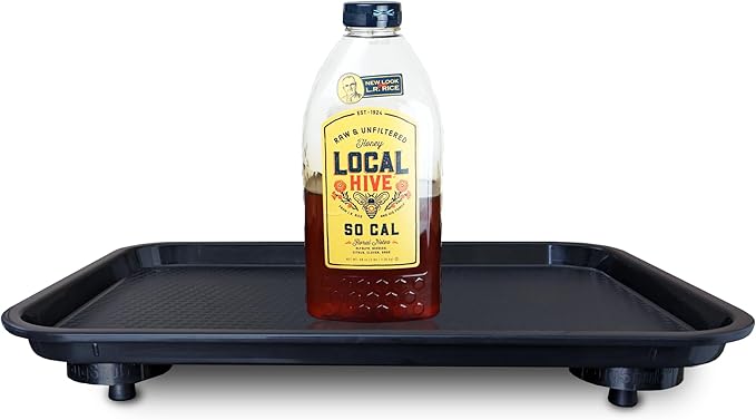 Ant Proof Tray - Waterless, Moat Free Cat and Dog Food Tray for Crawling Pest Free Pet Food Feeding Station. Kitchen Sweets and Trash, Ant Free Platform.