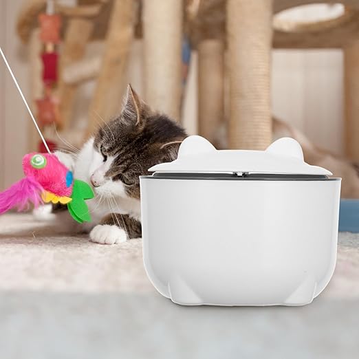 Happyyami 1set Sealed Cat Litter Disposal Bin with Replacement Bags Odor-Controlled Pet Waste Container for Home Elegant Design for Maintaining Living Spaces