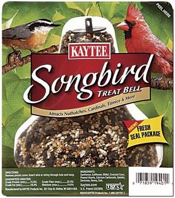 Kaytee Songbird Treat Bell Millet,Safflower 13 Oz
