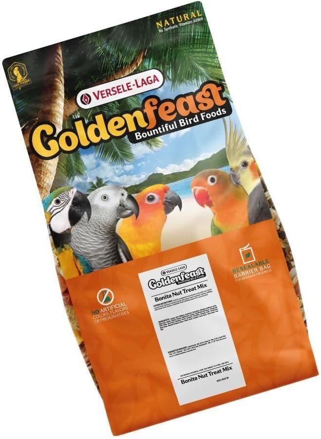 Goldenfeast VL Bonita Nut Treat Mix, 17.5 lb Bag, Natural