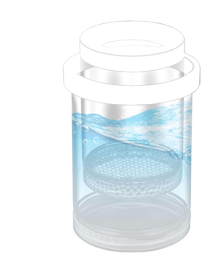 Floating Fish Isolation Box for Fish Tank, Floating Aquarium Breeder Hatching Box Clear Egg Isolation Net Incubation Boxes for Clownfishes Betta Guppy