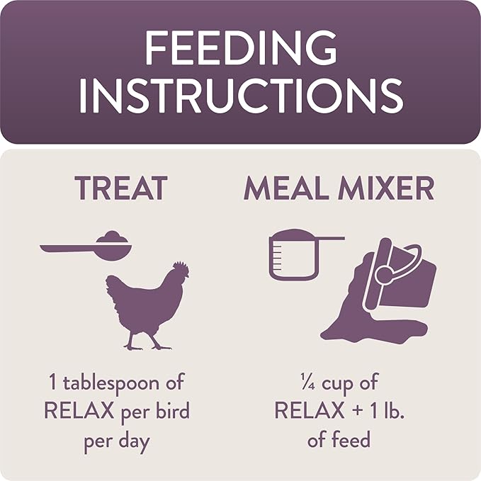 Relax, Functional Poultry Treats for Calming Support, 3.5 lb
