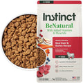 Instinct BeNatural, Natural Dry Dog Food, Raw Coated Kibble, Whole Grain - Real Beef & Barley, 4.5 lb. Bag