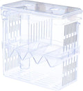 SUPVOX Breeding Tank Isolation Box for Fish Aquarium Incubator Cup Design to Improve Survival Rates for Fish Hatching and Breeding